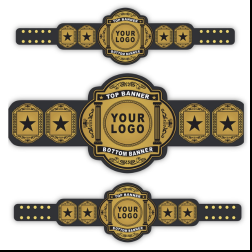 Personalized Wrestling Belt