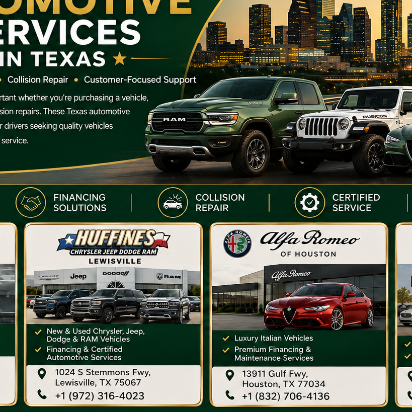 Finding the Right Automotive Service Provider in Texas