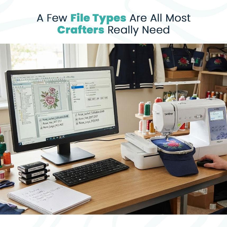 A Few File Types Are All Most Crafters Really Need